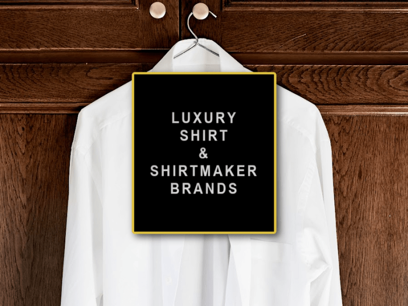 LUXURY SHIRT & SHIRTMAKER&nbsp;BRANDS