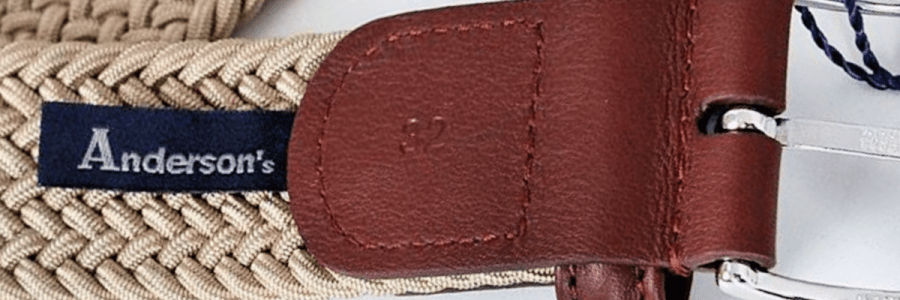 ANDERSON’S: HANDMADE LUXURY LEATHER BELTS FROM&nbsp;ITALY